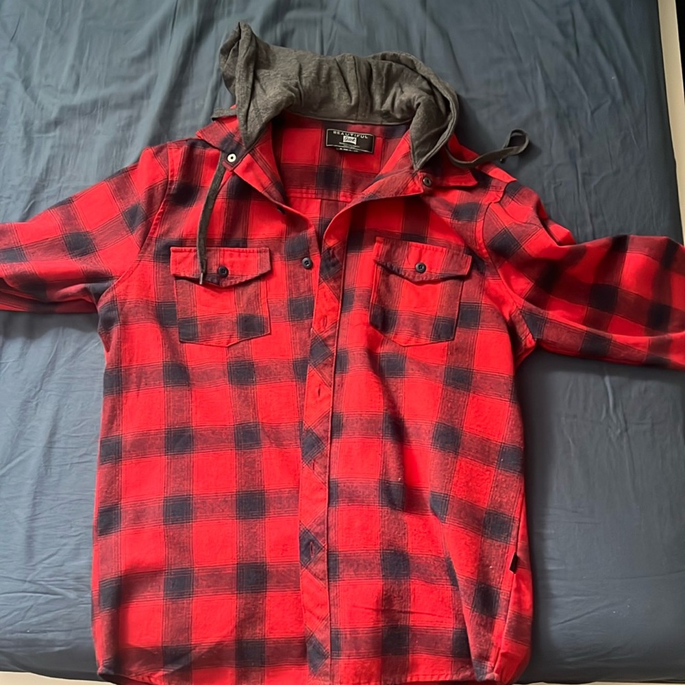 Hooded Flannel